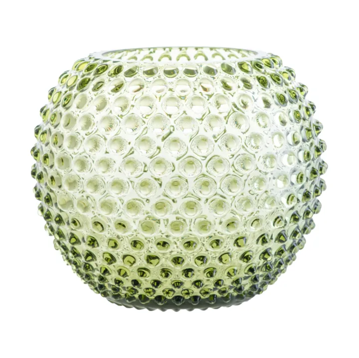 Hobnail Globe maljakko 24 cm - Olivegreen - Anna Von Lipa