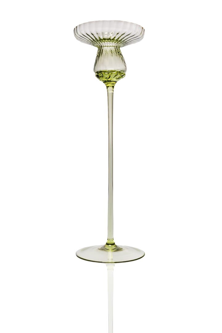 Tulipán kynttilänjalka 30 cm, Oliivinvihreä Anna Von Lipa