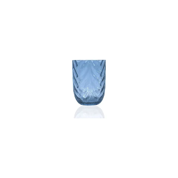 Wave juomalasi 25 cl - Blue smoke - Anna Von Lipa