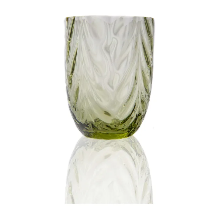 Wave juomalasi 25 cl - Olivegreen - Anna Von Lipa