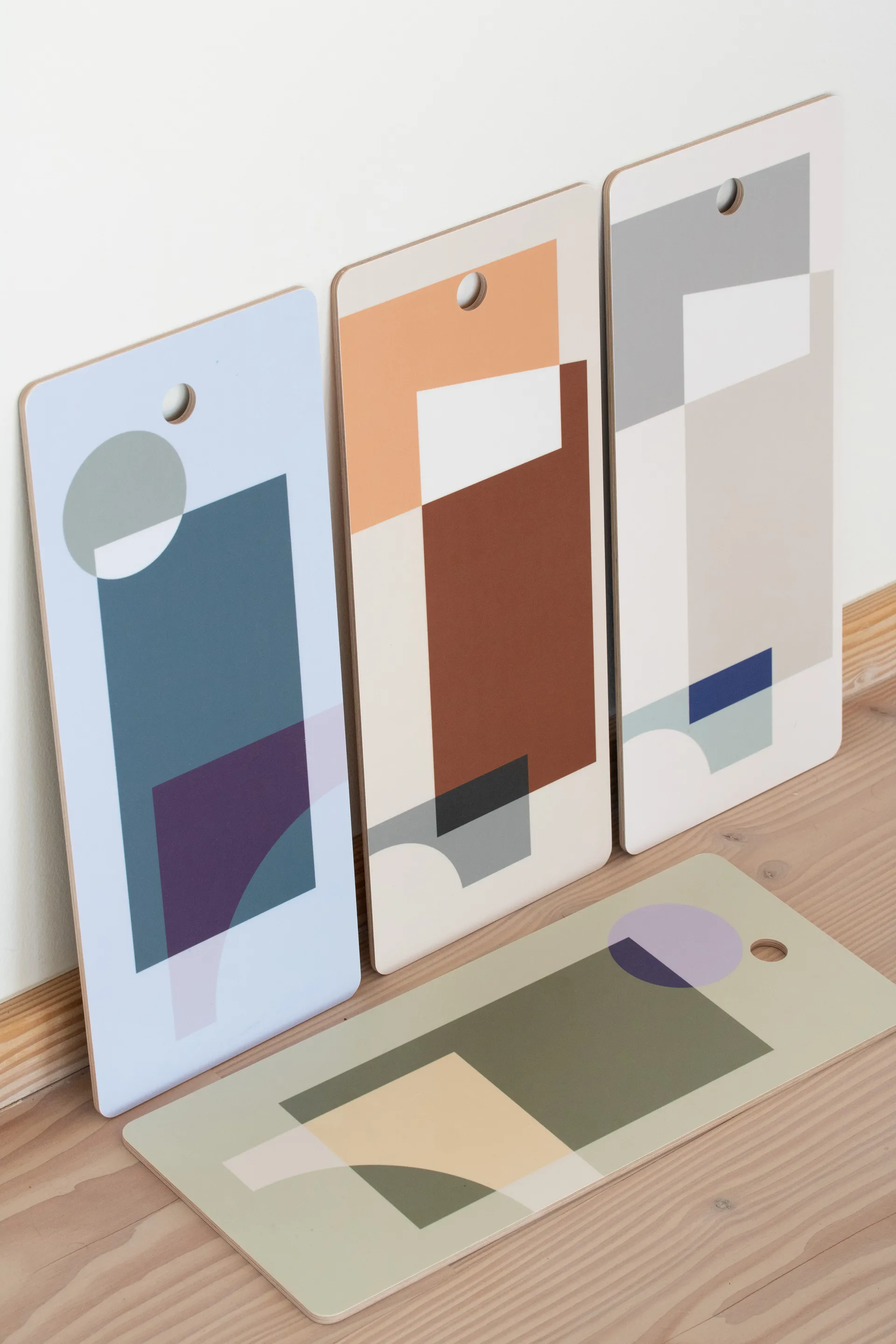 A tribute to colour leikkuulauta, Minerals - 40x17 cm Applicata