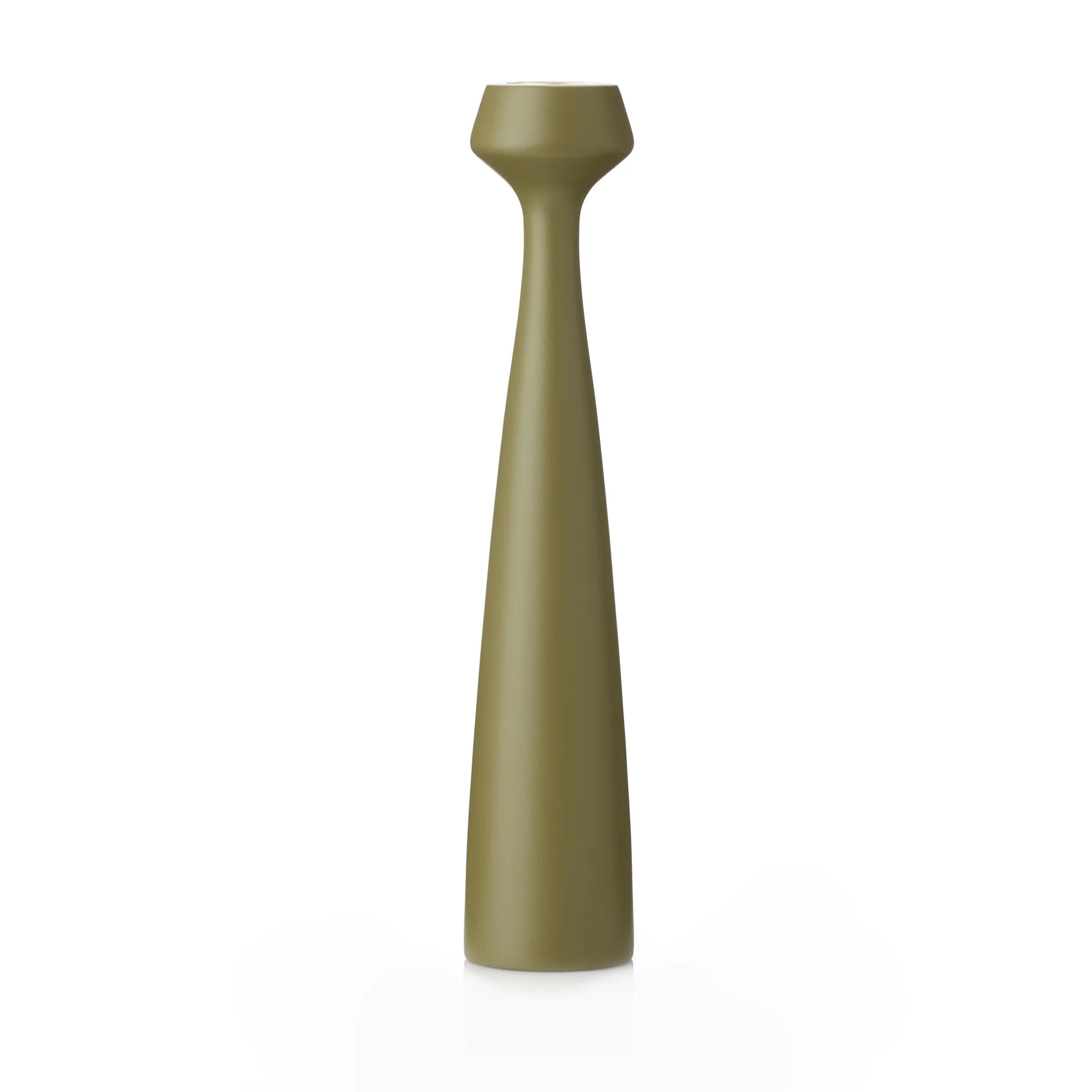 Blossom Lily -kynttilänjalka 24,5 cm, Olive green Applicata