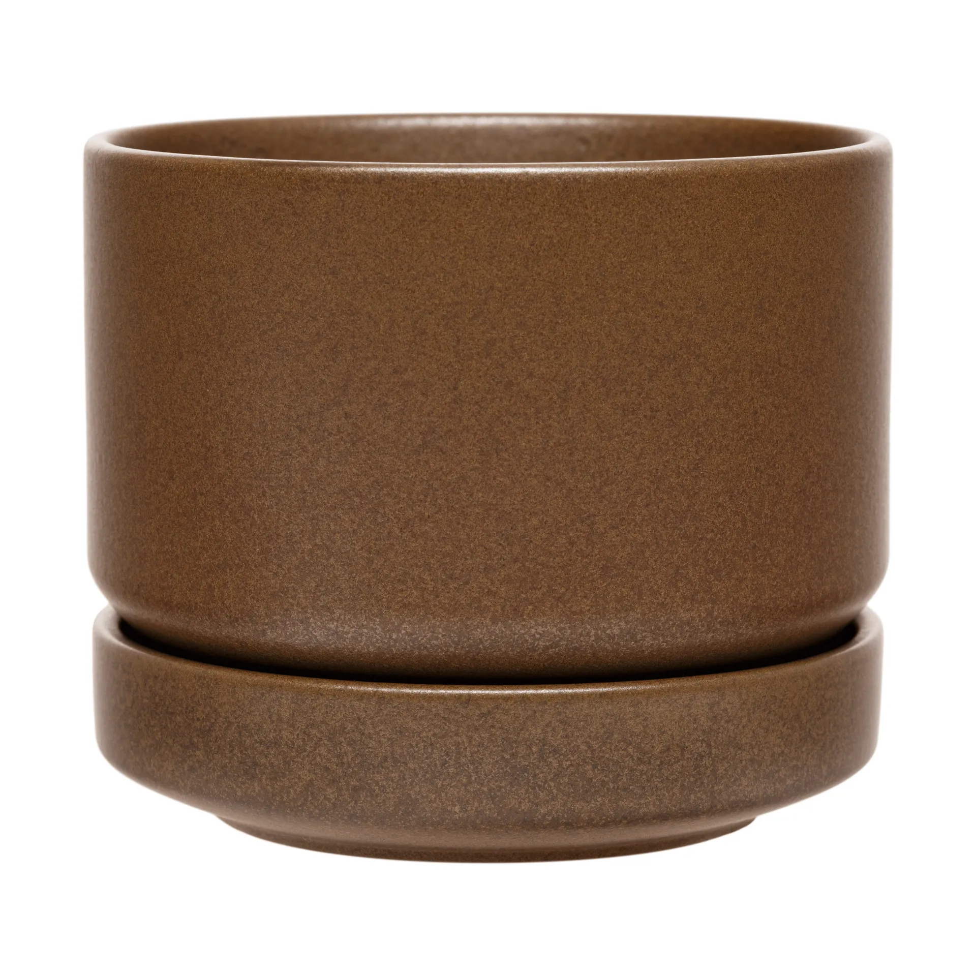Arabia SN ruukku, Matta ruskea, 11 cm Arabia