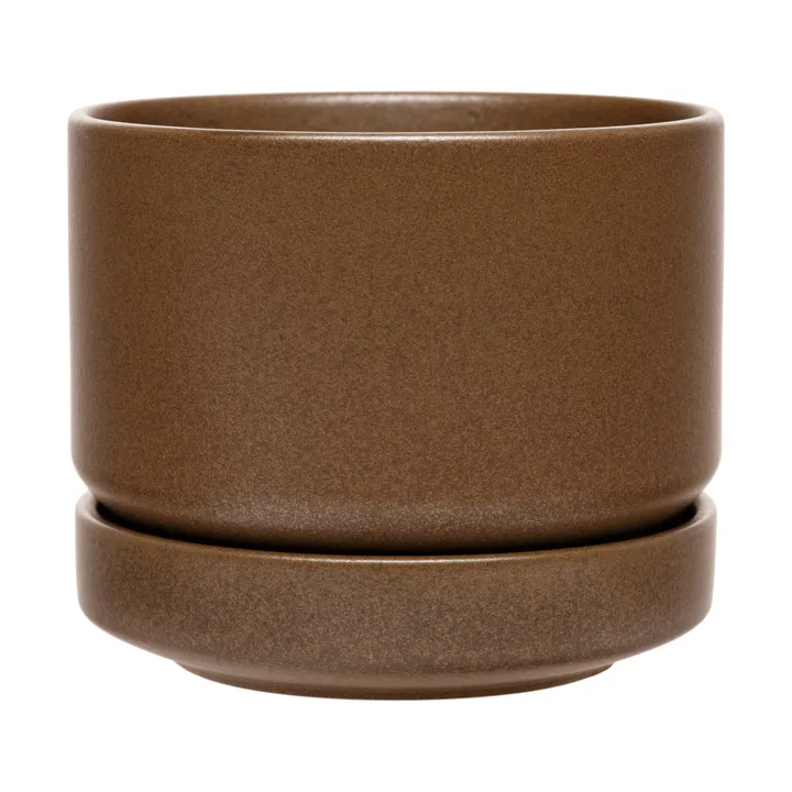 Arabia SN ruukku - Matta ruskea, 11 cm - Arabia