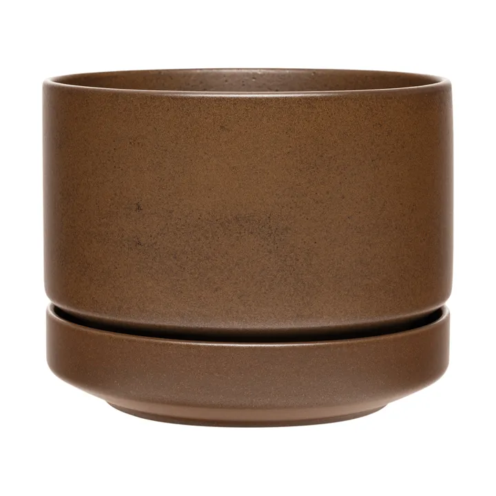 Arabia SN ruukku - Matta ruskea, 19 cm - Arabia
