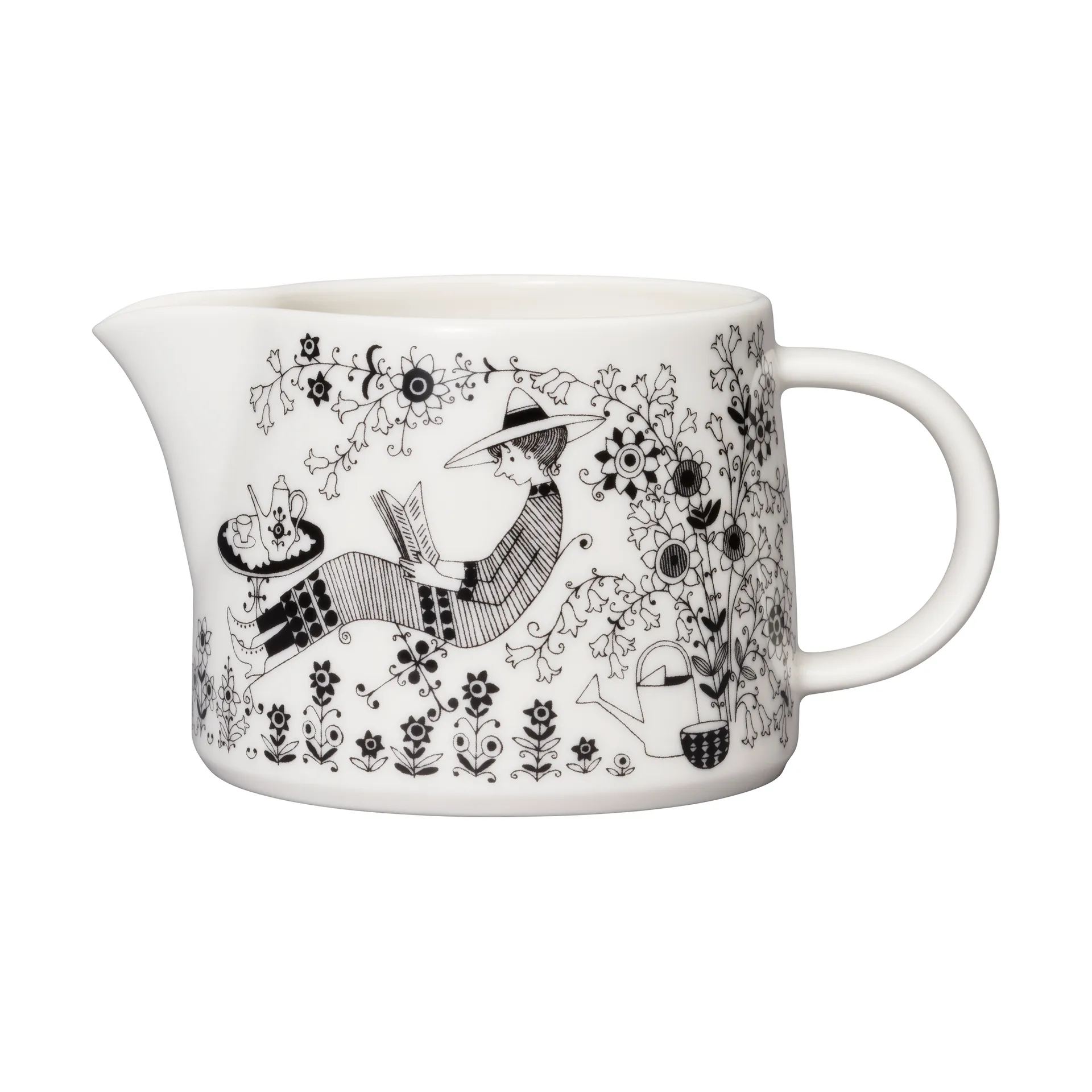 Emilia kannu 35 cl, Musta-valkoinen Arabia