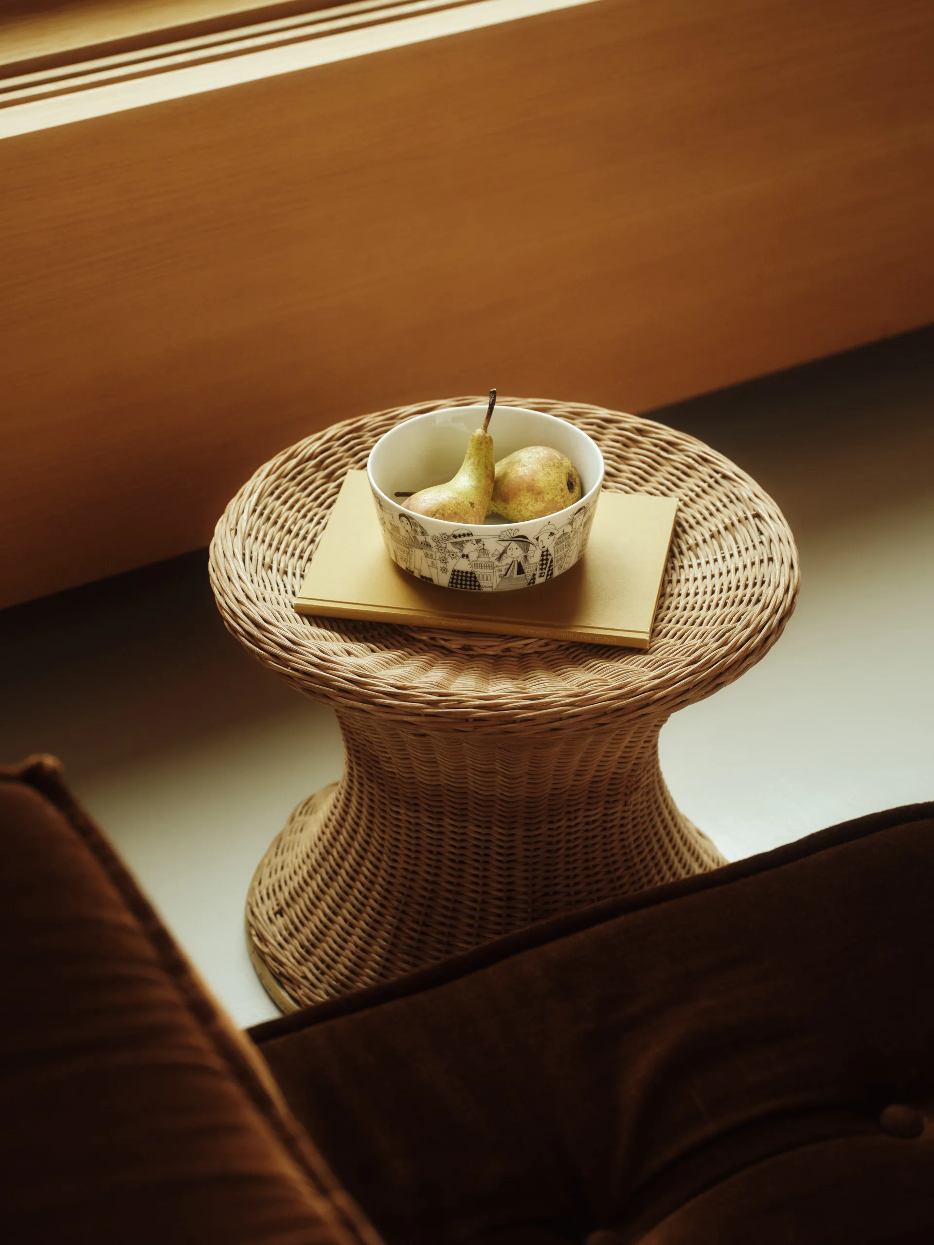 Emilia kulho Ø15,5 cm, Musta-valkoinen Arabia