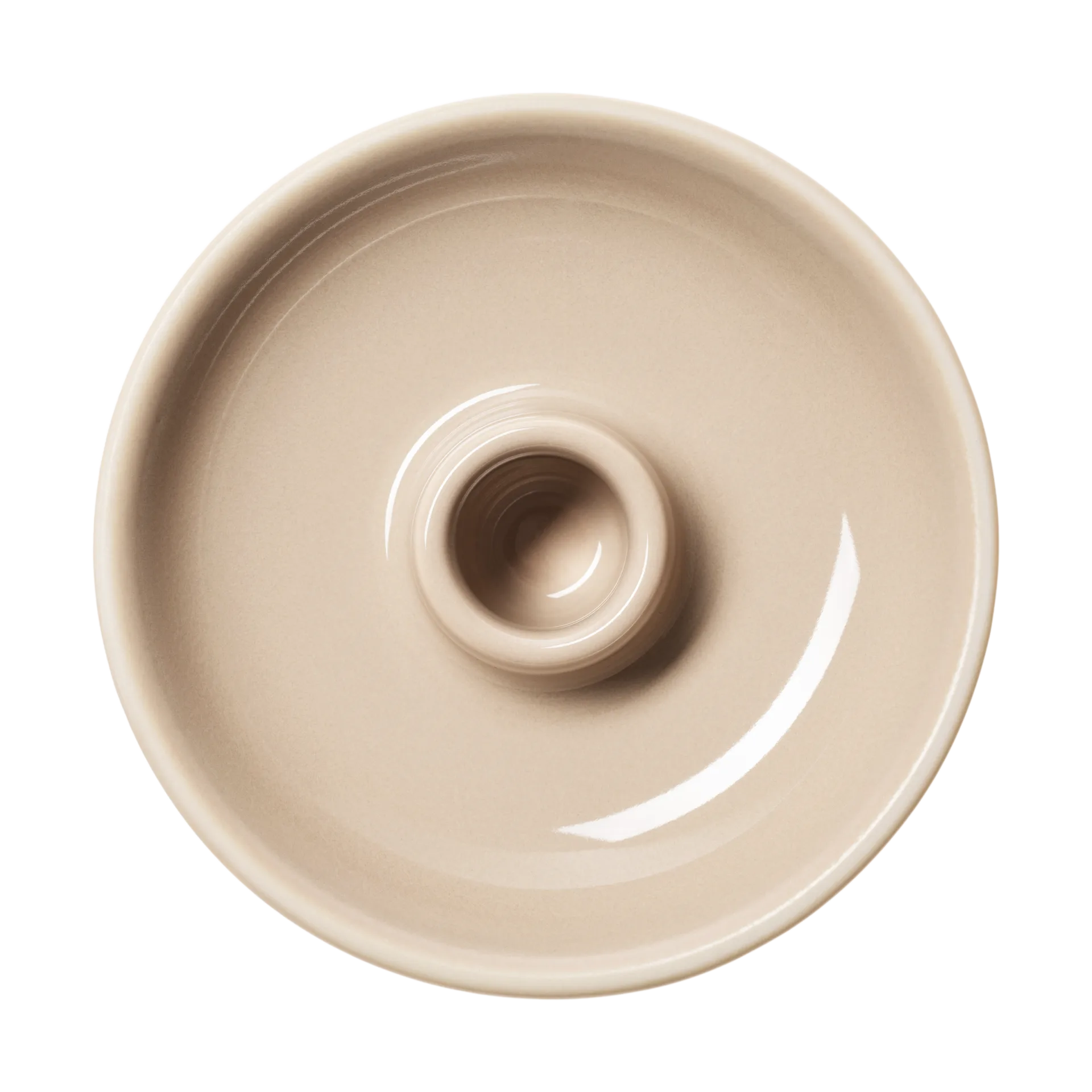 Kirnu kynttilänjalka Ø11x3,5 cm, Beige Arabia