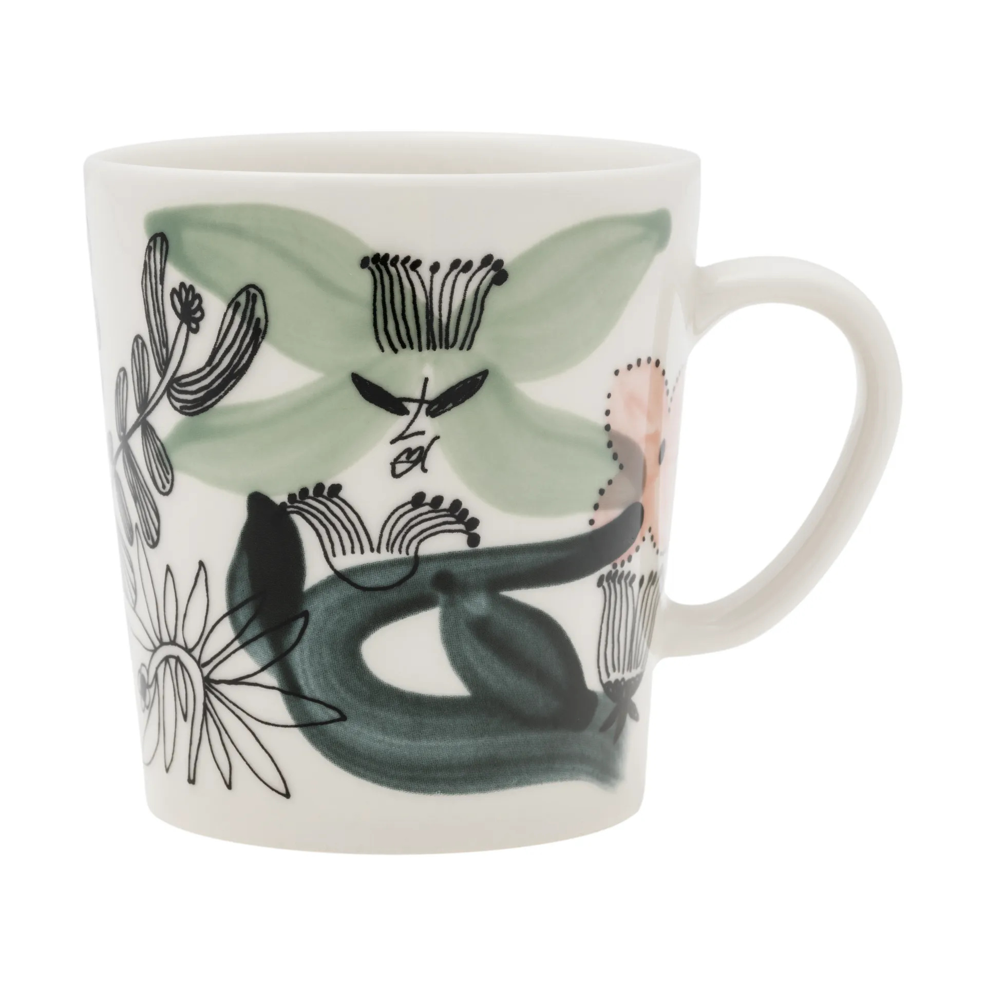 Kukkamaa muki 30 cl, Vihreä Arabia