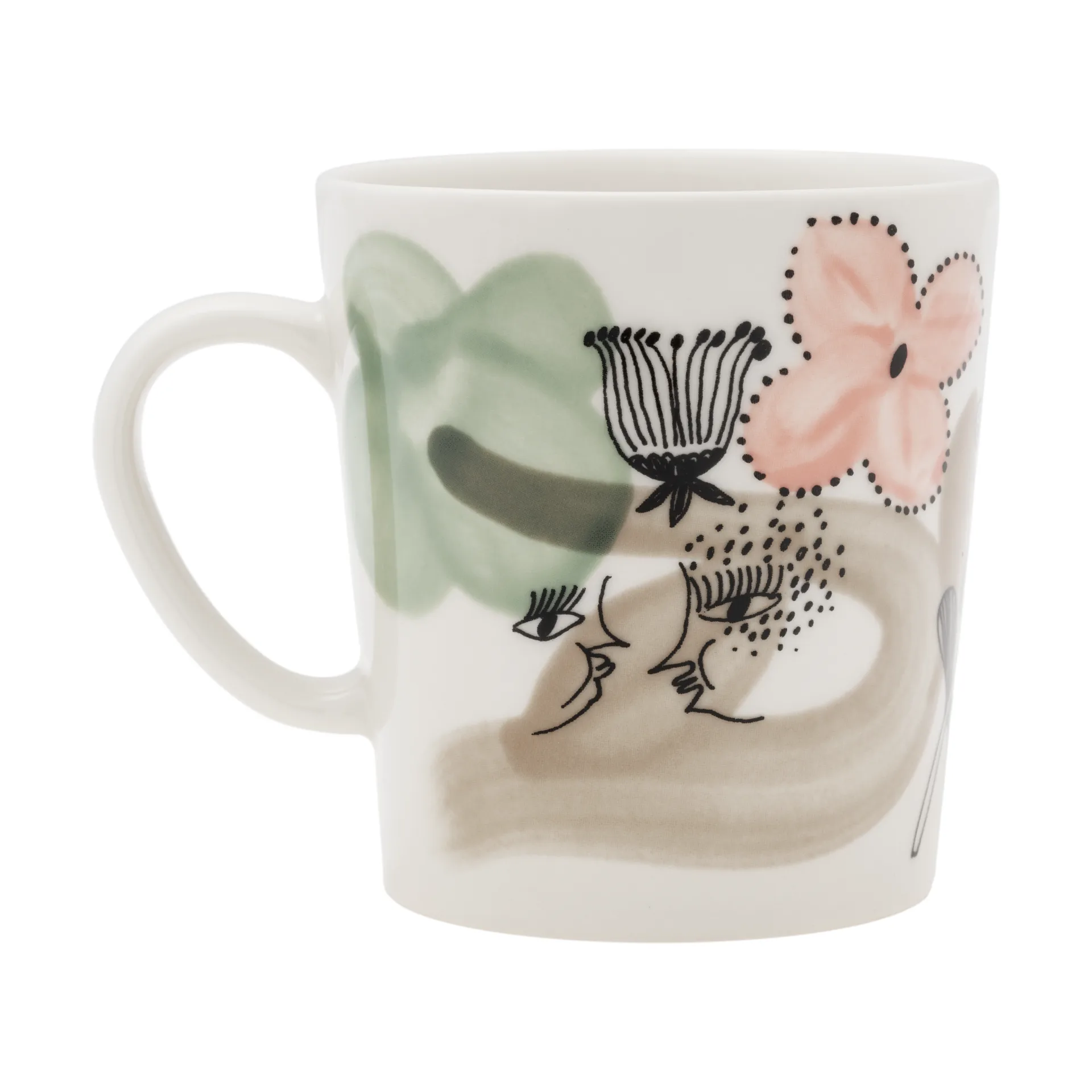 Kukkamaa muki 30 cl, Vihreä Arabia