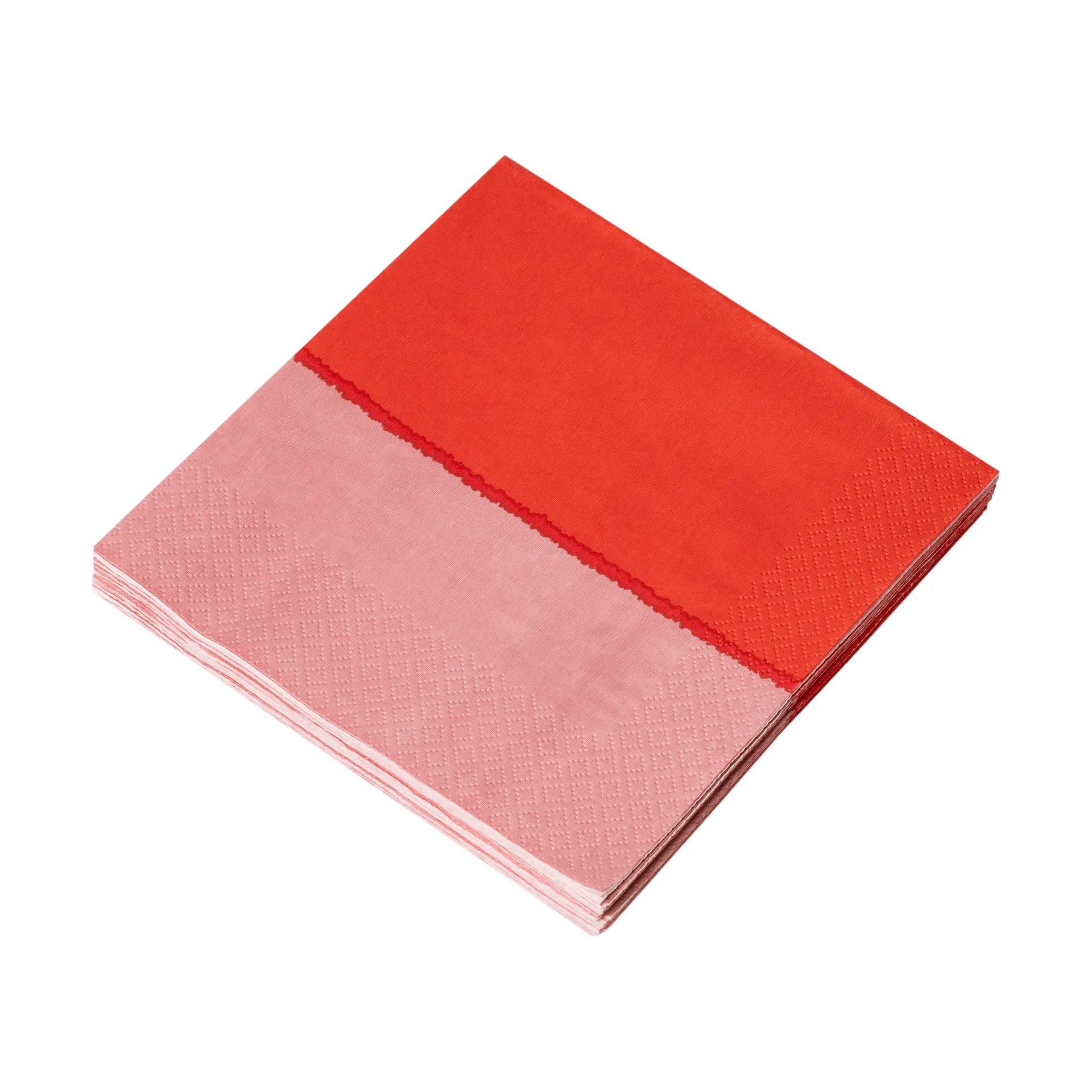 Vuokko paperinen lautasliina 33x33 cm 20-kpl pakkaus, Pink-red Arabia
