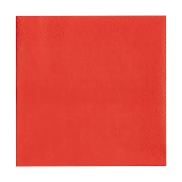 Vuokko paperinen lautasliina 33x33 cm 20-kpl pakkaus - Pink-red - Arabia