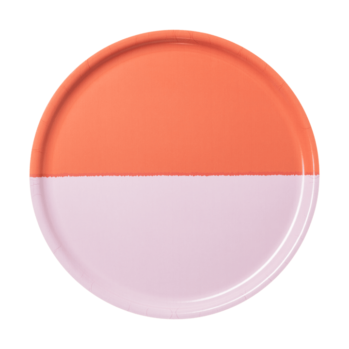 Vuokko tarjotin Ø35 cm - 2-väri rosa-punainen - Arabia