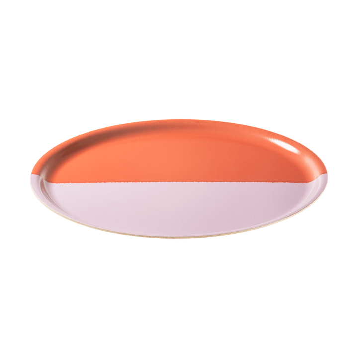 Vuokko tarjotin Ø35 cm, 2-väri rosa-punainen Arabia