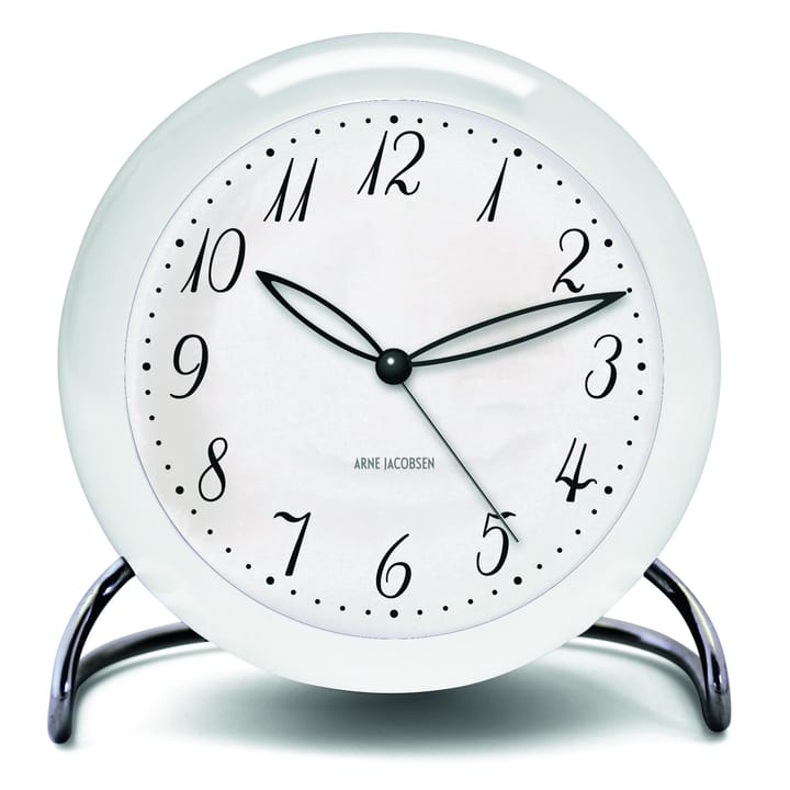 AJ LK pöytäkello, valkoinen Arne Jacobsen Clocks