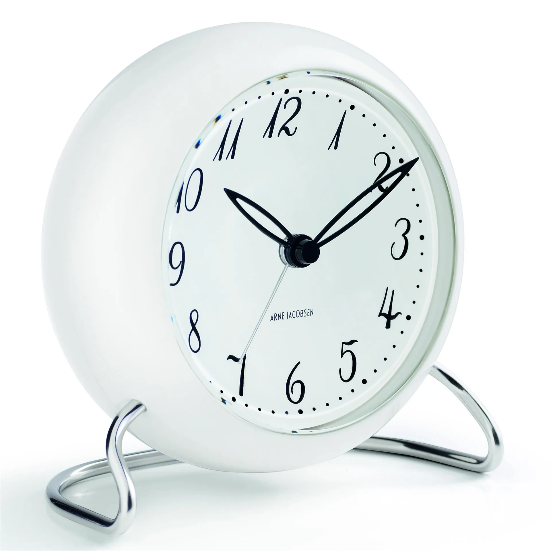 AJ LK pöytäkello, valkoinen Arne Jacobsen Clocks