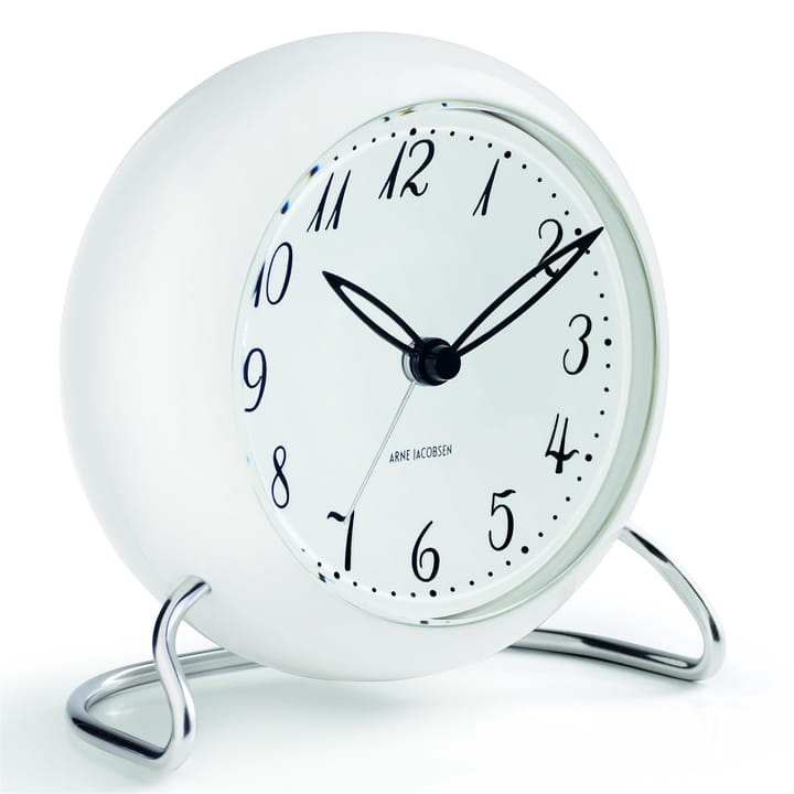 AJ LK pöytäkello, valkoinen Arne Jacobsen Clocks