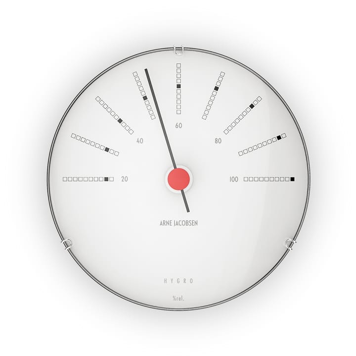 Arne Jacobsen -sääasema, kosteusmittari Arne Jacobsen Clocks
