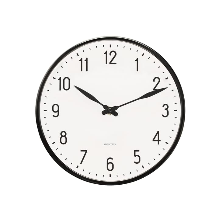 Arne Jacobsen Station seinäkello, 21 cm Arne Jacobsen Clocks