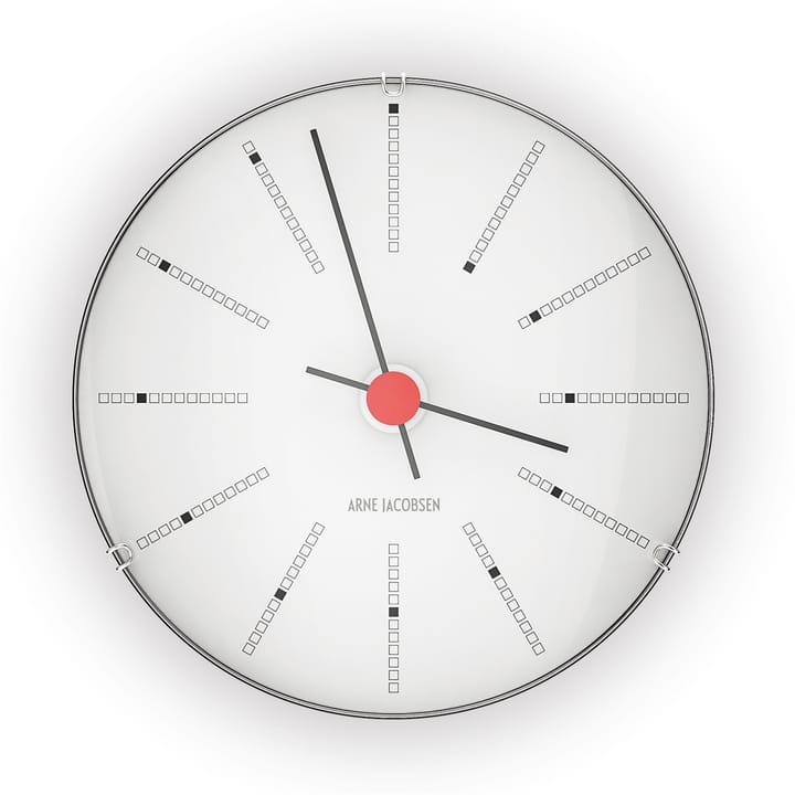 Arne Jacobsenin Bankers kello, Ø 120 mm Arne Jacobsen Clocks