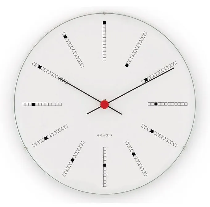 Arne Jacobsen Clocks Arne Jacobsenin Bankers kello Ø 290 mm