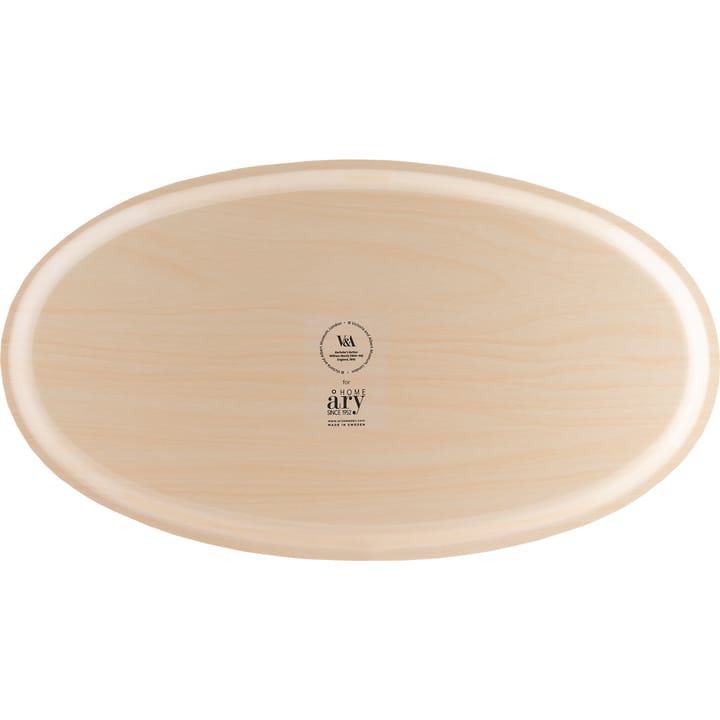Bachelor's Button ovaali tarjotin, 50 x 28 cm Åry Home