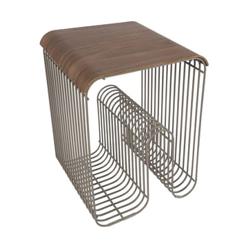 Curva tarjotin/yläpaneeli Curva jakkaralle 33 cm - Pähkinäpuu - AYTM