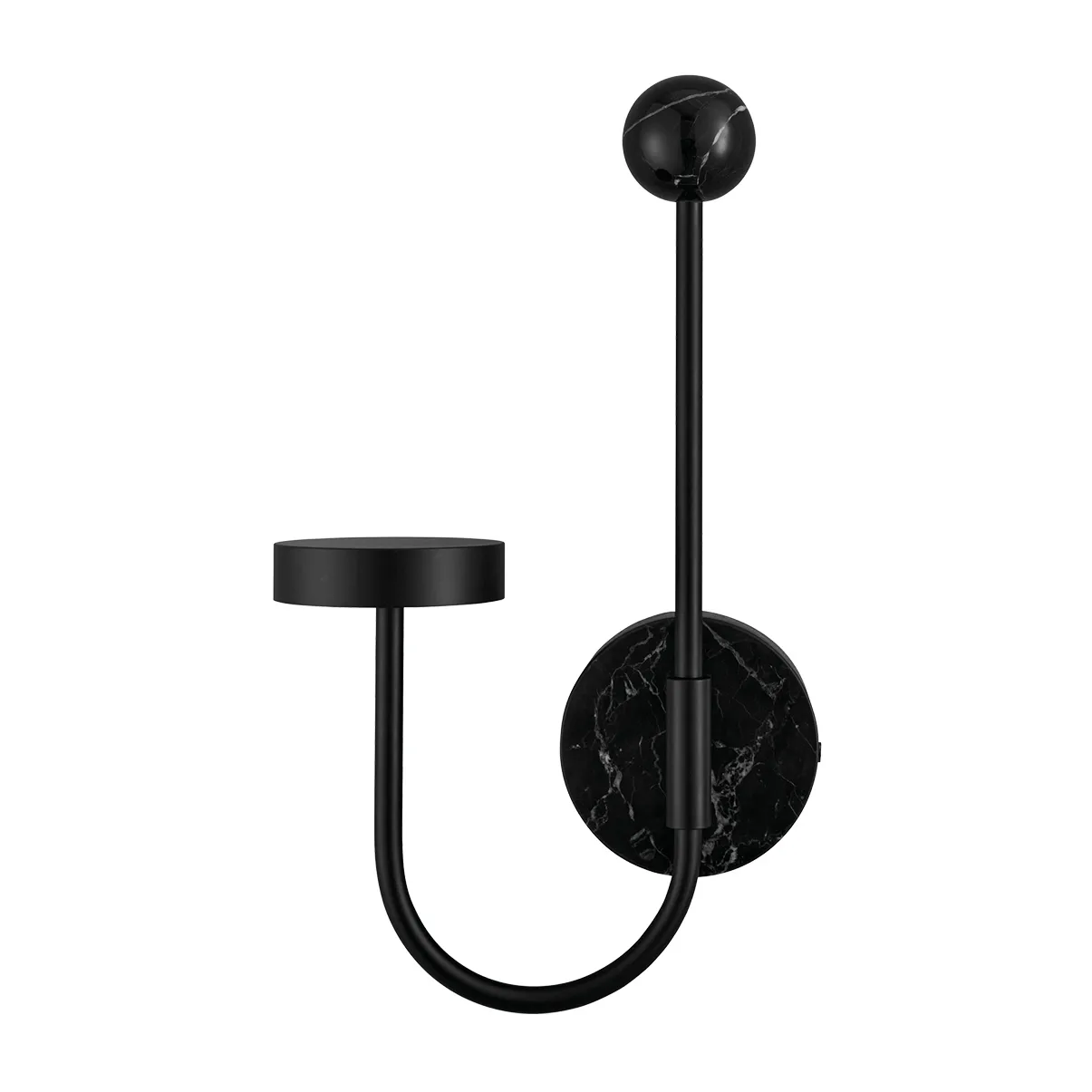 GRASIL seinävalaisin 30 x 54 cm, Black/Black AYTM