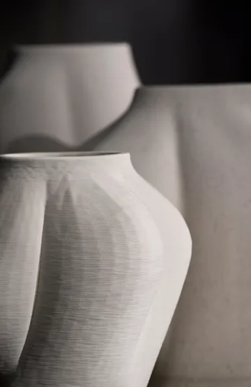 Saltare maljakko - Cream, Ø15x25 cm - AYTM