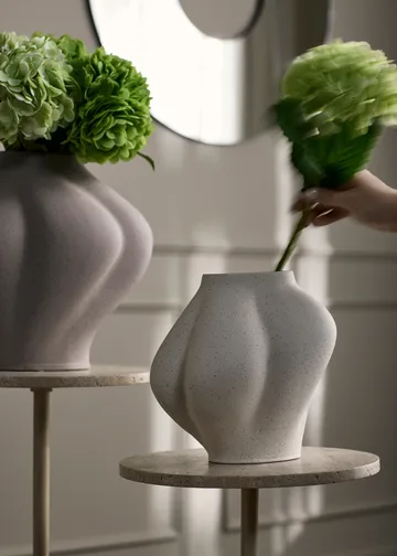 Saltare maljakko - Cream, Ø15x25 cm - AYTM