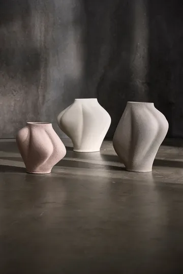 Saltare maljakko - Cream, Ø15x25 cm - AYTM