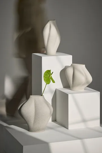 Saltare maljakko - Cream, Ø15x25 cm - AYTM