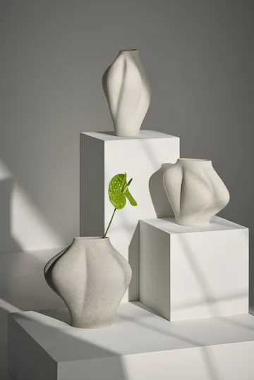 Saltare maljakko - Cream, Ø17×35 cm - AYTM