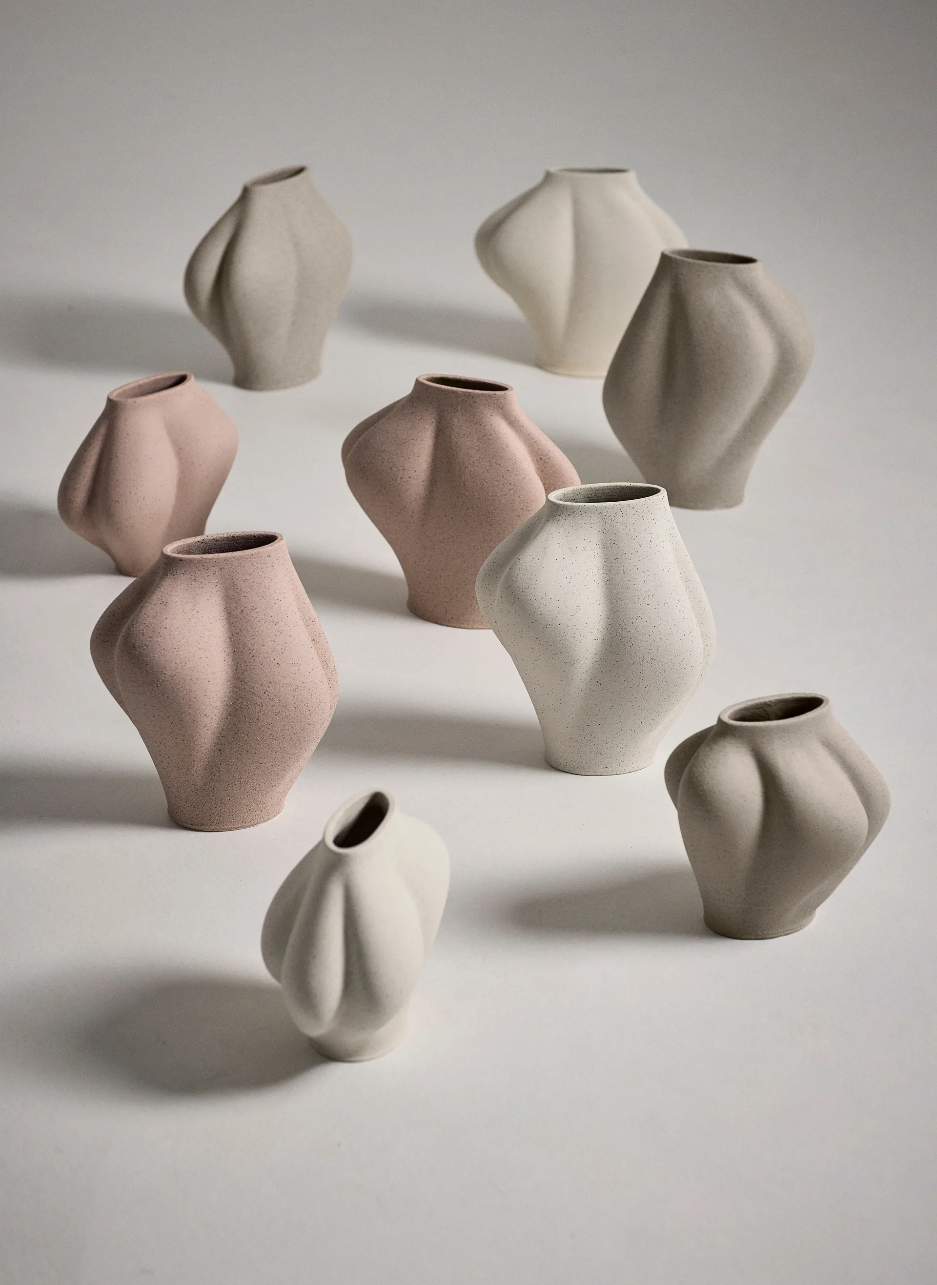 Saltare maljakko, Light Sand, Ø15×25 cm AYTM