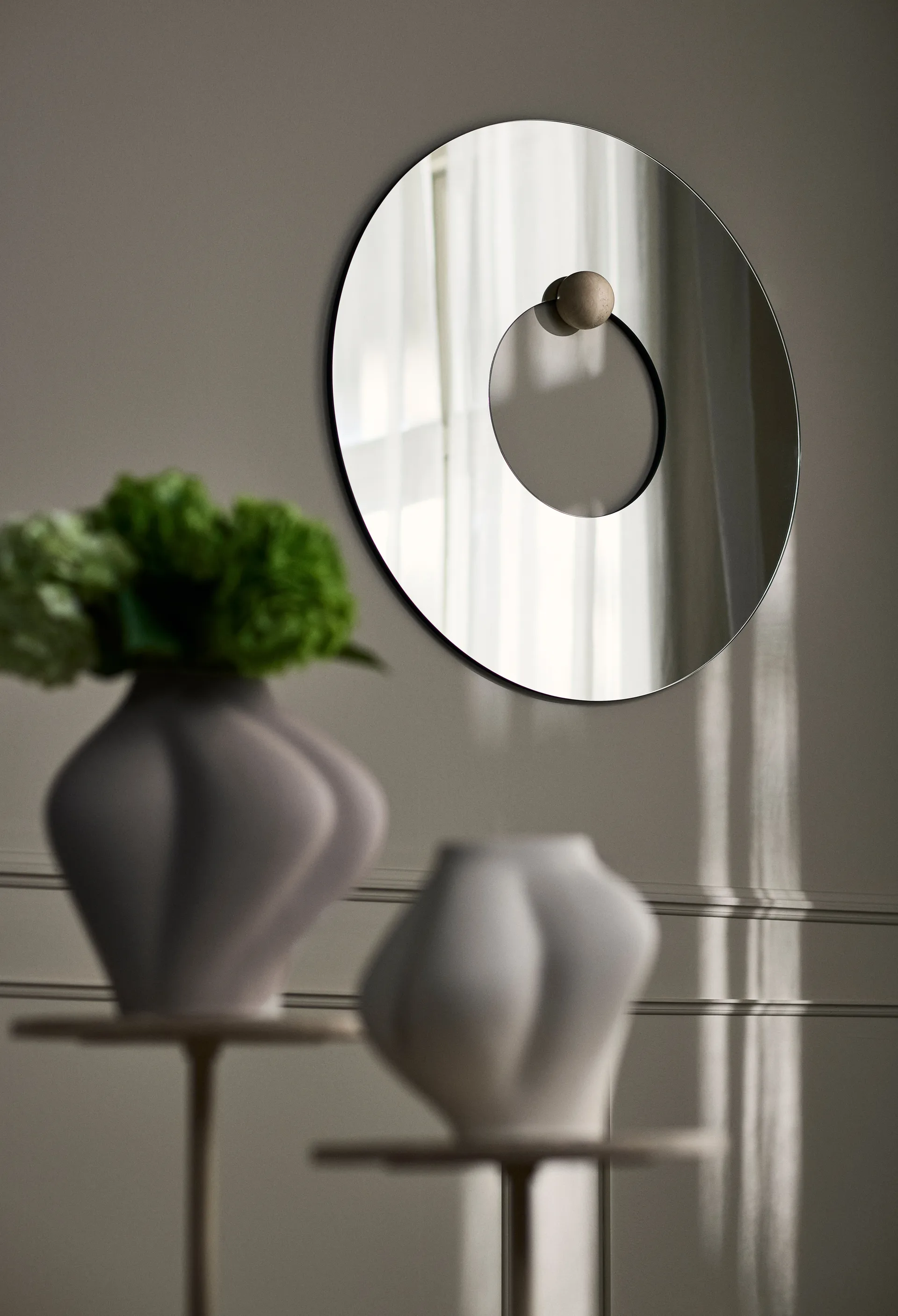 Saltare maljakko, Taupe, Ø13,8×30 cm AYTM