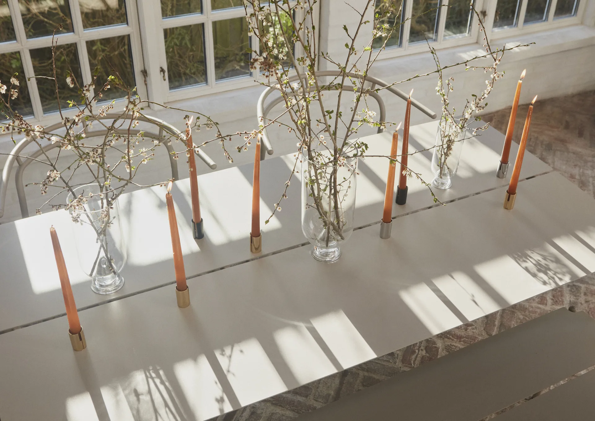 Sol kynttilänjalka 5 cm, Musta AYTM