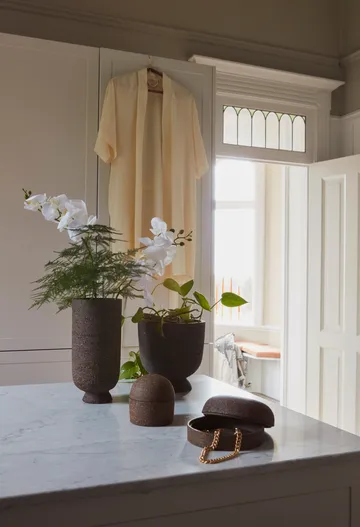 Terra kannellinen säilytyspurkki Ø 10,7 cm - Java Brown - AYTM