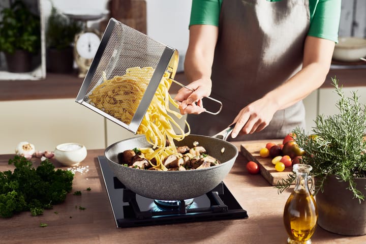 Ballarini Salina Ti-X Granit keraaminen wokkipannu, 30 cm Ballarini