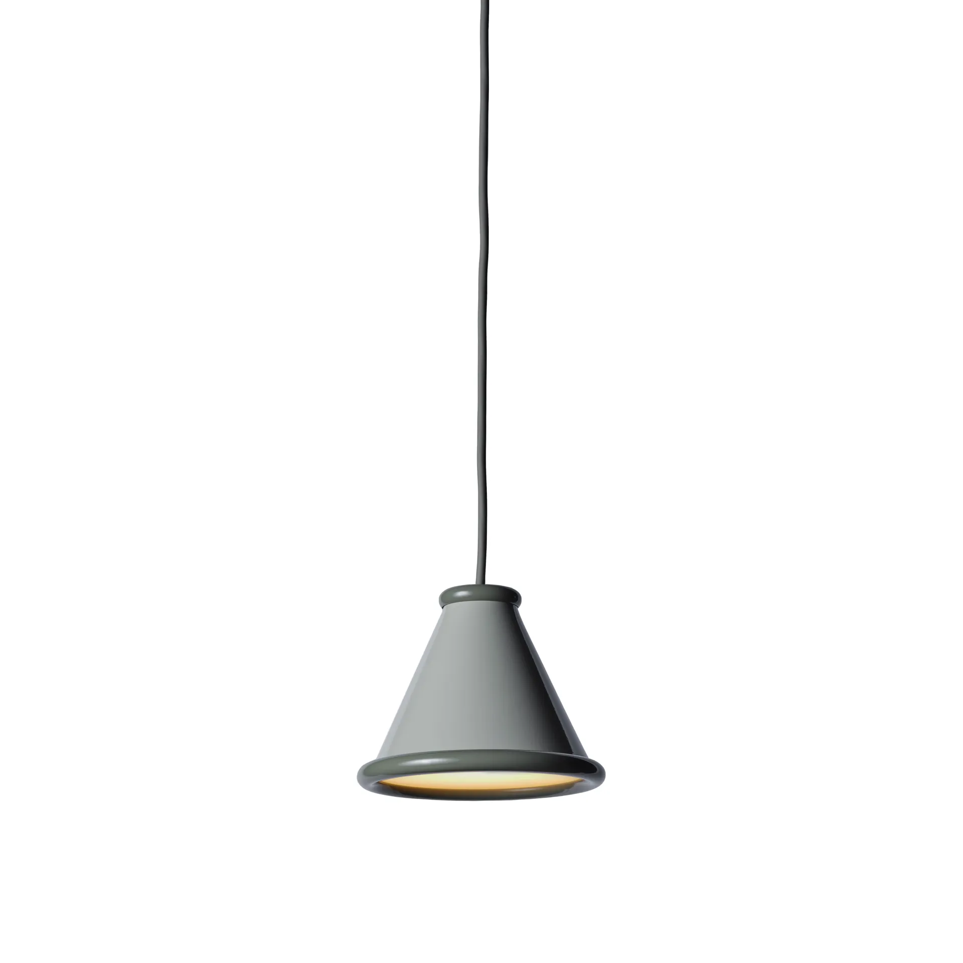 Belle riippuvalaisin Ø15 cm, Pepple grey-moss harmaa Belid