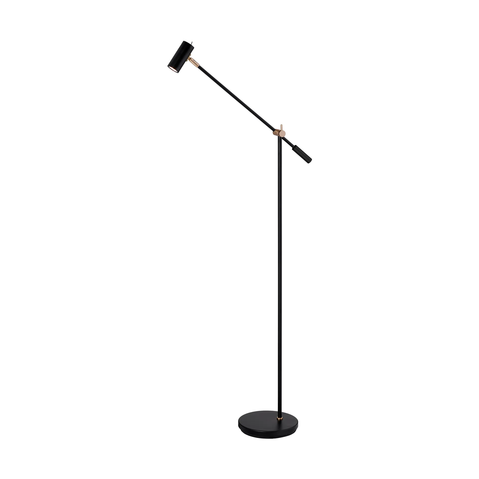 Cato lattiavalaisin 134 cm, Mattamusta-messinki Belid
