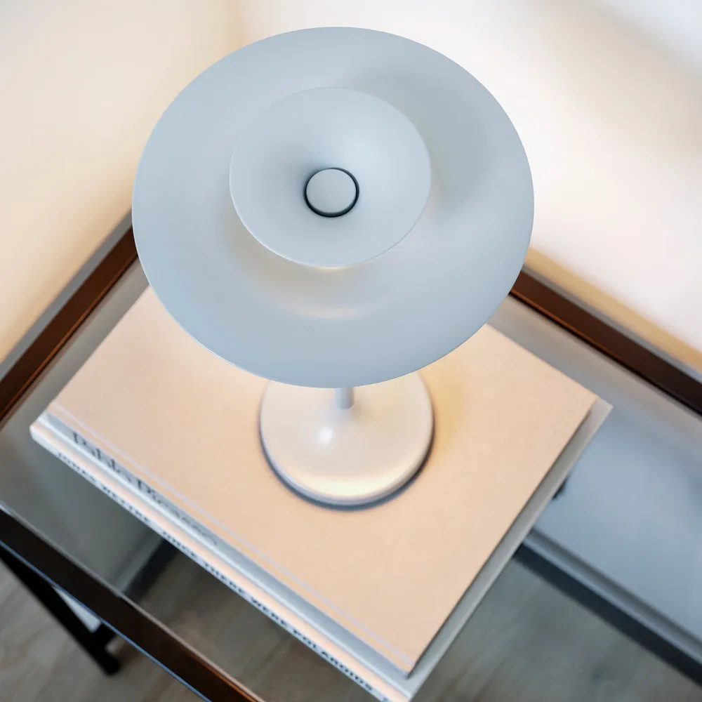 Picasso pöytävalaisin 34,8 cm, Jääsininen Belid