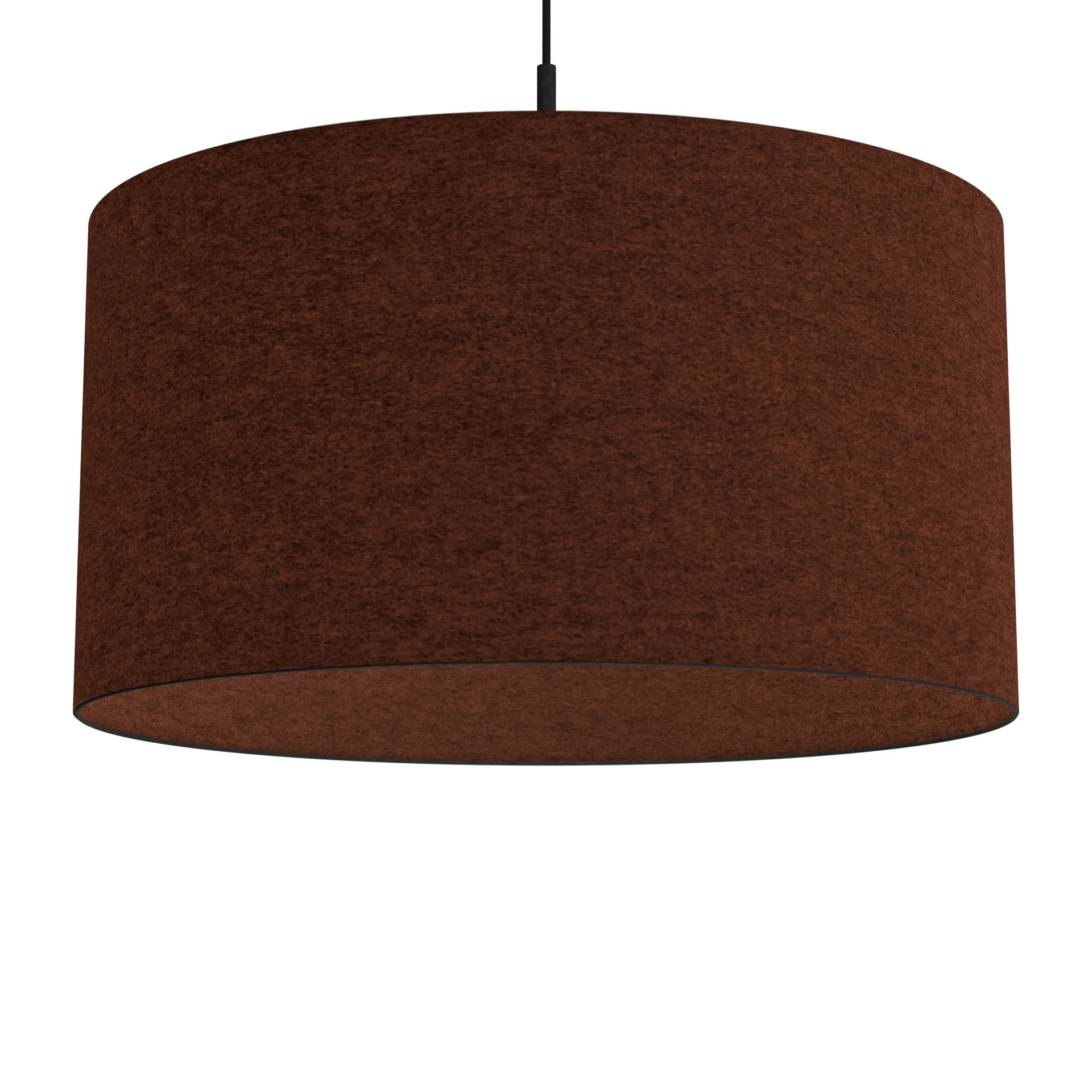 Soft kattovalo Ø57 cm, Ruosteenpunainen villa Belid