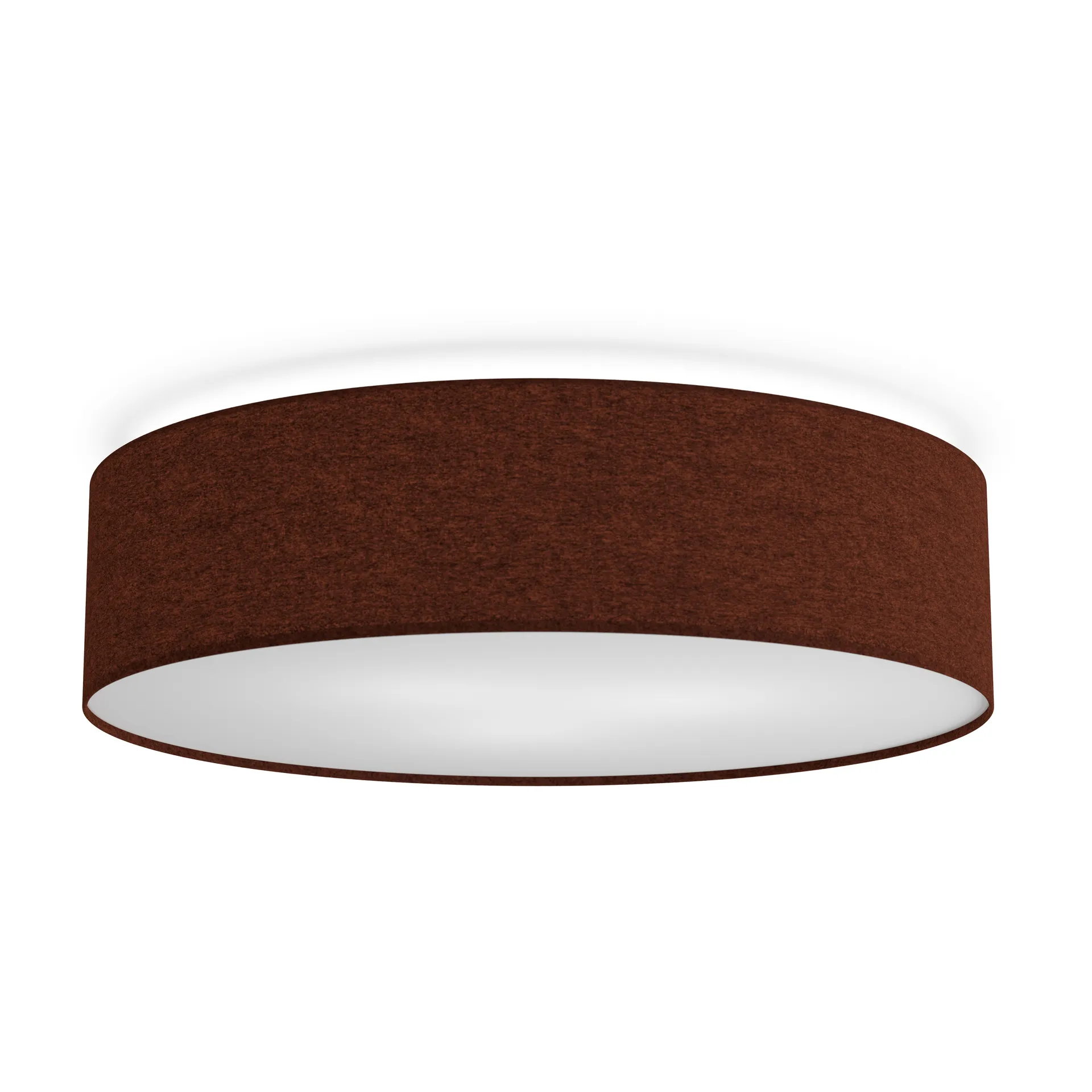 Soft kattovalo Ø60 cm, Ruosteenpunainen villa Belid