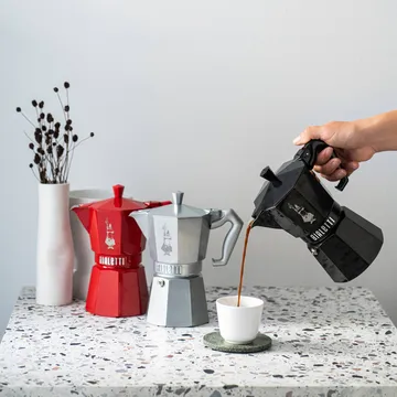 Bialetti exclusive mokkakeitin - Musta, 3 kuppia - Bialetti