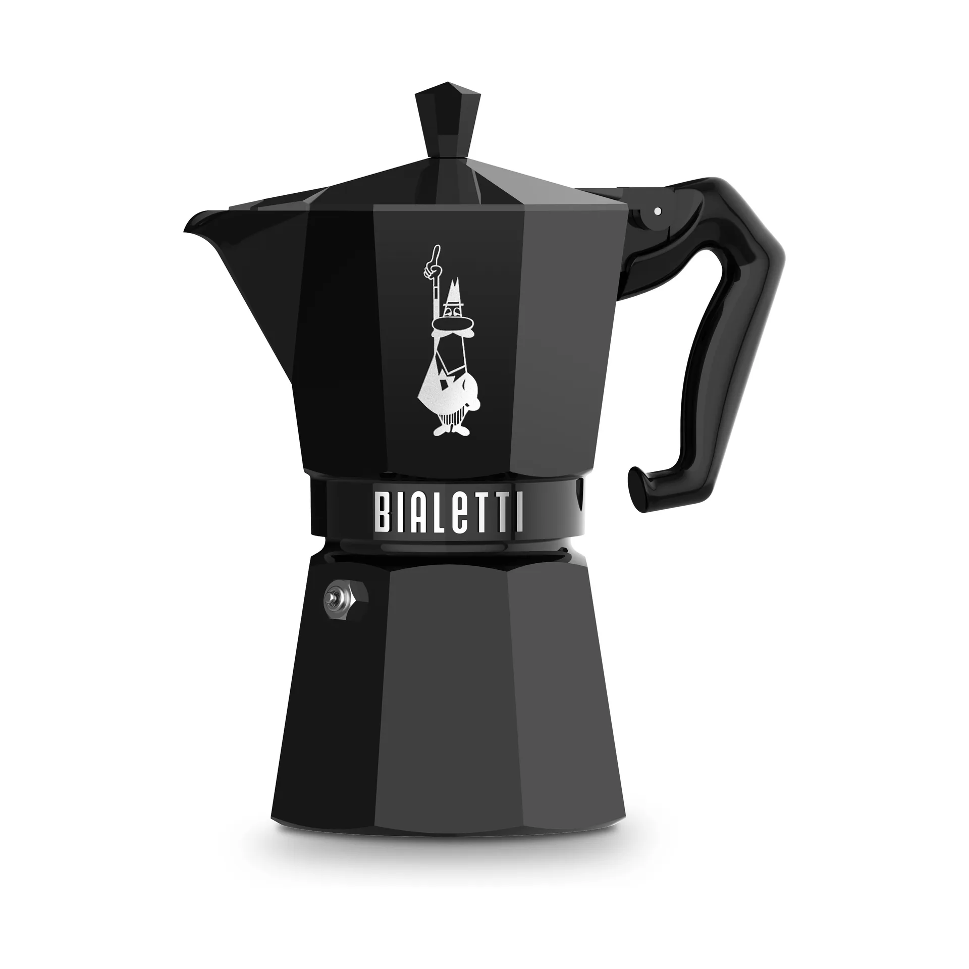 Bialetti Bialetti exclusive mokkakeitin Musta, 6 kuppia