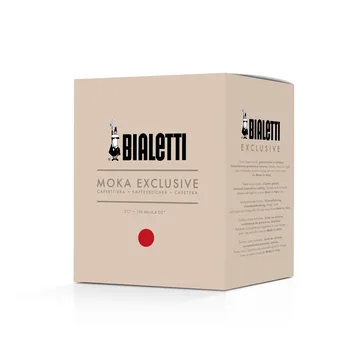 Bialetti exclusive mokkakeitin - Punainen, 3 kuppia - Bialetti