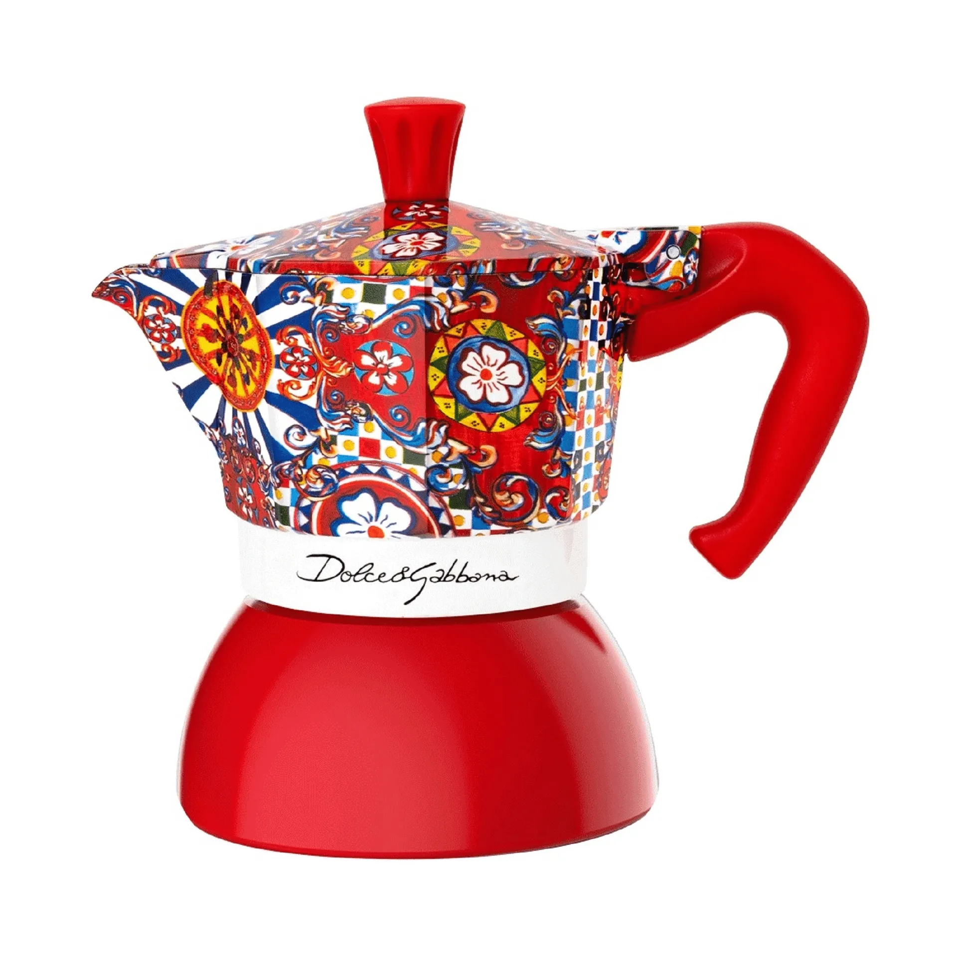 Bialetti Bialetti x Dolce & Gabbana mokkakeitin induktiolle Sicilian cart, 2 kuppia
