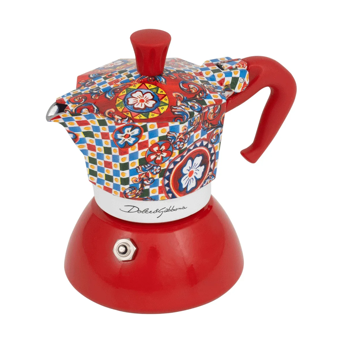 Bialetti x Dolce & Gabbana mokkakeitin induktiolle, Sicilian cart, 2 kuppia Bialetti