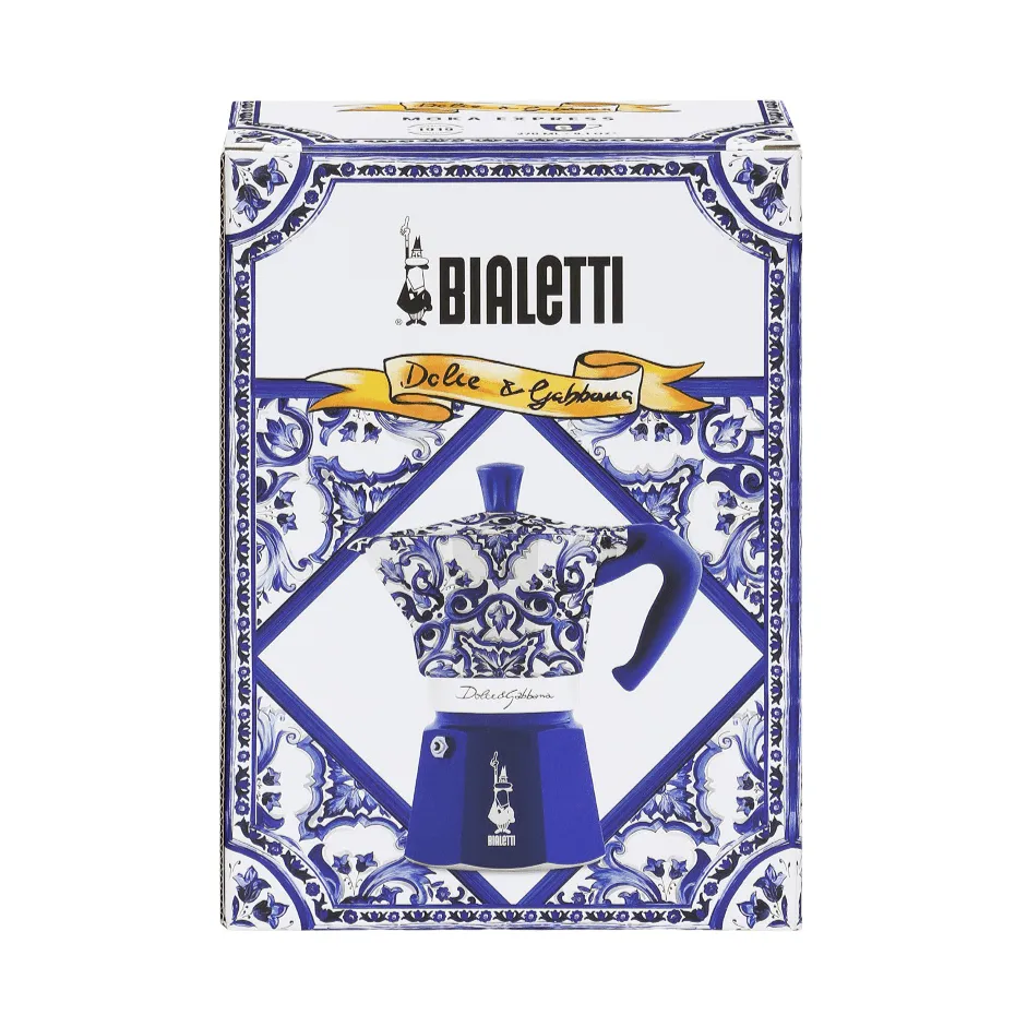 Bialetti x Dolce & Gabbana mokkakeitin, Mediterraneo, 6 kuppia Bialetti