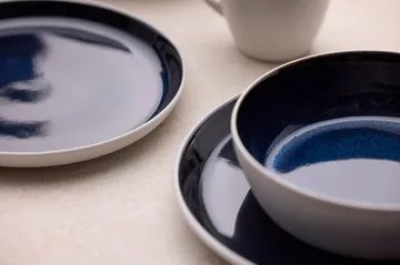 Bitz keittokulho Ø 18 cm - Valkoinen tummansininen - Bitz